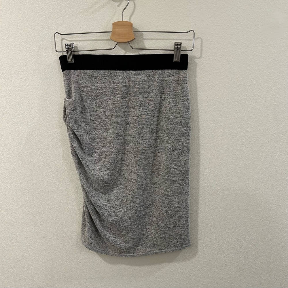 Aritzia Heather Gray Pencil Skirt - Picture 3 of 3